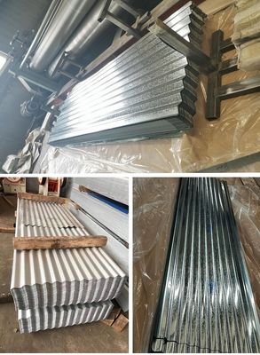 ±1% 許容率 熱帯金属板の屋根 0.35mm/0.38mm 溶接加工サービス用の厚さ
