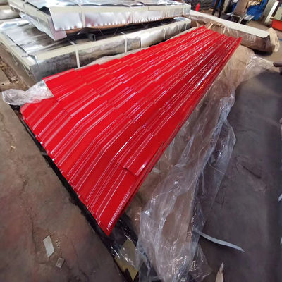Z61-Z90 コーティング 0.12-6mm 30-275g/M2 1000mm 幅 PPGI 家庭用用 鋼筋ガルバン化 プリペイント 屋根シート