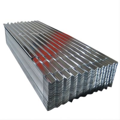 オーダーメイドロゴ 0.3*900*3000mm サイズ ビッグ スパンコール 亜鉛 120g Gi 農業用建物用のガルバン化ゴログラテッド屋根シート