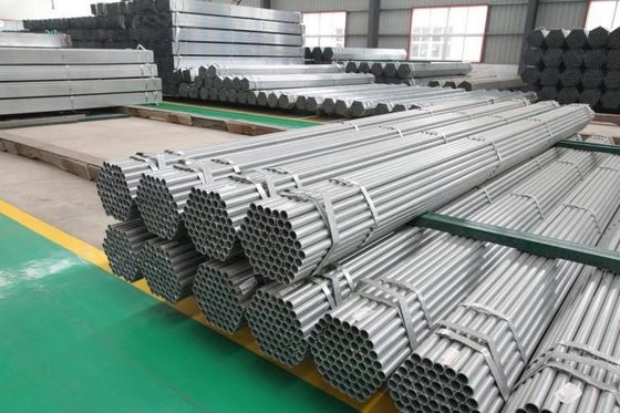 非合金パンシング加工サービス 1.2mm 1.5mm 厚さ 6m 長さ ホットディープガルバनाइズド 丸い鋼管