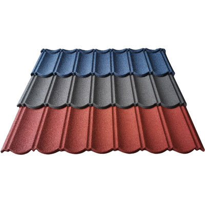 原材料 PVC ASA コーティング カラー ストーン チップ コーティング メトロ 天井 屋根 板 と 色彩 デザイン