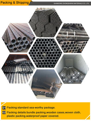 認証されたGS Tisi SIRM SASO Square Hot Rolled API 5L X42Grb ASTM A106 オイル構造 6m 12m 炭素鋼管フィッティング