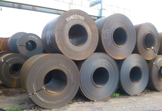 A36 Q235 Q345 S235jr 黒 低温鋼 Ms コイル イエフイ HRC ホットロール 炭酸鋼 コイル サンプル 幅 1501-2000MM