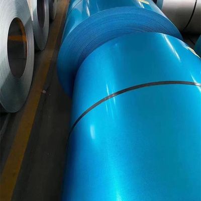 カスタマイズされたRAL 3003 RAL3004 色塗装 アルミコイル 折りたたみサービス 0.2mm-1.0mm 厚さと様々なグレード