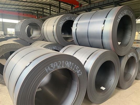 ASTM A-131 A36 Q235 HR 炭 MS 熱巻き鋼コイル 保証品数量 5*1500mm 非合金産業用