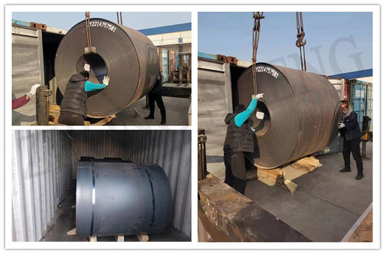 ASTM A-131 A36 Q235 HR 炭 MS 熱巻き鋼コイル 保証品数量 5*1500mm 非合金産業用