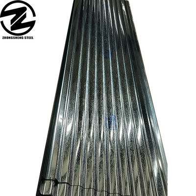 0.6mm 0.8mm 1.2mm Z80g Z100g Gi 亜鉛で覆われた鋼板 建設産業 鉄筋電圧製 瓦解型屋根板