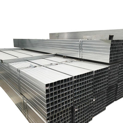 2x60x80x5850mm GI Square Pipe 理論重量による請求用鋼管