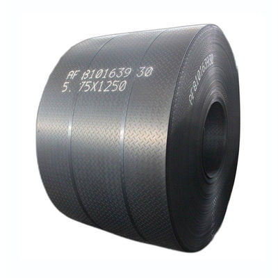 ホットロール ASTM a36 ss400 q235 2.5mm 3.5mm 床プレート加工サービスのための軽鋼チェックプレート