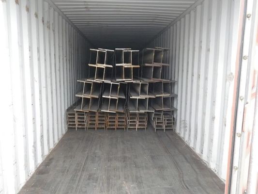 150 * 75 * 5 * 7mm ASTM A36 鉄 H ビーム 鉄 容量 ± 1% と デコイリング 処理 サービス