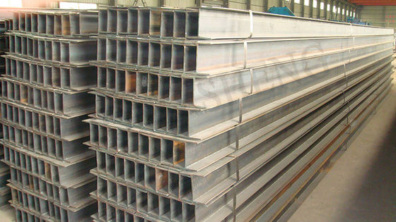 非合金プライム ASTM A992/A572 グレード50 最熱Q345B 鋼板 H ビーム 容量重用アプリケーション用 ± 1%
