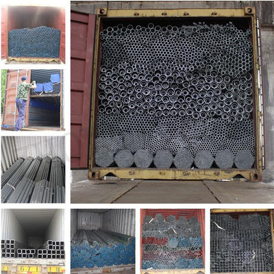 12M 長さガルバン化 1200mm直径 SCH 40パイプ API 5L Gr.B A53 Gr.B ERW カーボンステールパイプ