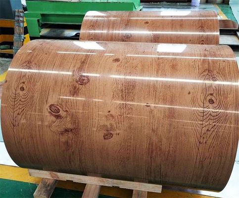 API証明書 0.47mm 厚さ プリペイント PPGI 鋼コイル PE 塗装 Ral 9002 カラーコーティング 鋼コイル