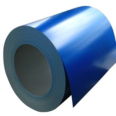 Ral 冷式ローリング ASTM/JIS CGCC/Dx51d/Z275 色塗装PPGI/PPGL 0.25-0.8mm 厚さのプリペイント鋼コイル