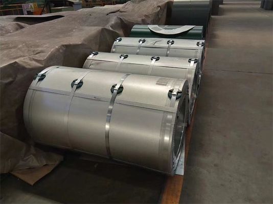 G60 ガルバネス鋼 ASTM A792 ガルバラム鋼コイル AZ150 客の要求に応じて長さと0.12-2.0mm厚さ