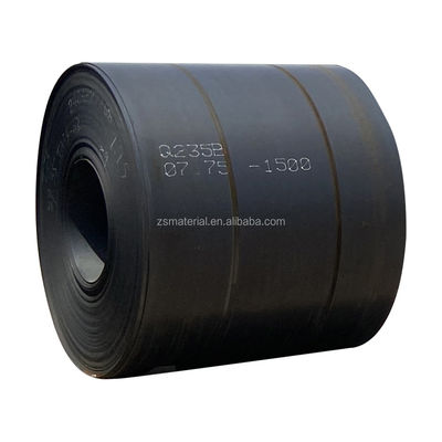 プライムQ345 S235 SS50 SS400 SK5 SPCC 熱冷巻き DC01 HI 低炭素鋼コイル 折りたたみサービス 600-2000mm 幅