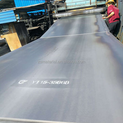 3mm ASTM Q195 Q235S355 ST52 高炭素鋼板 HRC 熱巻き鋼 1250mm 炭素鋼板 容量 ±1% 鋼板
