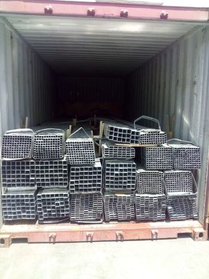 管状加工サービス 溶接 20X20 振動式四角管 正角鋼管 ERW GI 鉄管 溶接管