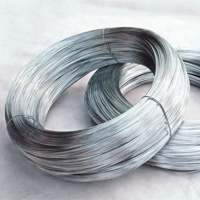 オーダーメイド 長さ BWG18 熱浸し 鋼鉄鉄線 25kgs ロールごとに