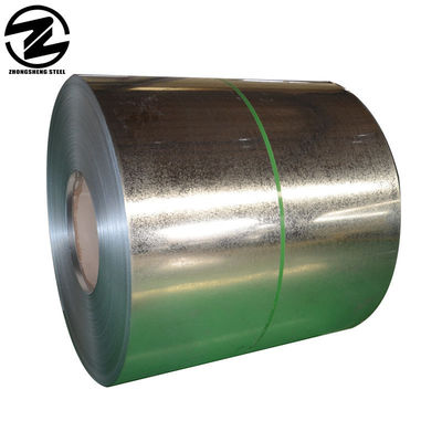 コイル重量 3-5 トン A653 Gr33 GI コイル 0.6mm 30-275 ホットディプ 熱熱電圧鋼コイル 28 ゲージ Zn 275 0.5mm スキンパス