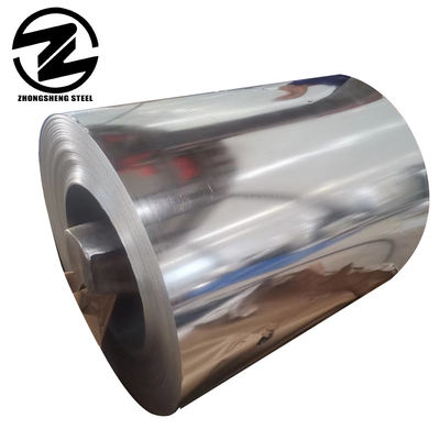 コイル重量 3-5 トン A653 Gr33 GI コイル 0.6mm 30-275 ホットディプ 熱熱電圧鋼コイル 28 ゲージ Zn 275 0.5mm スキンパス