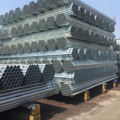 丸切断形 ASTM A106 Sch 40 ERW GI ± 1% 許容度のある鋼管