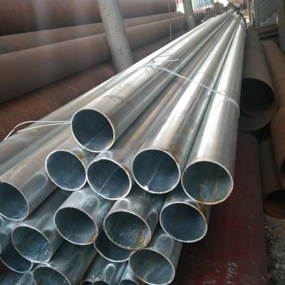 丸切断形 ASTM A106 Sch 40 ERW GI ± 1% 許容度のある鋼管