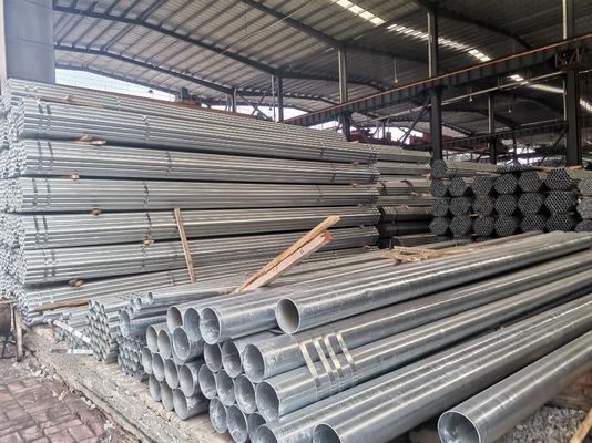 丸切断形 ASTM A106 Sch 40 ERW GI ± 1% 許容度のある鋼管
