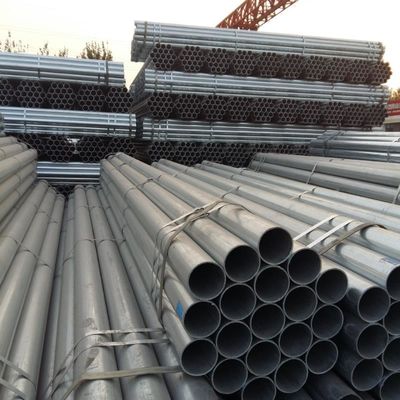 丸切断形 ASTM A106 Sch 40 ERW GI ± 1% 許容度のある鋼管