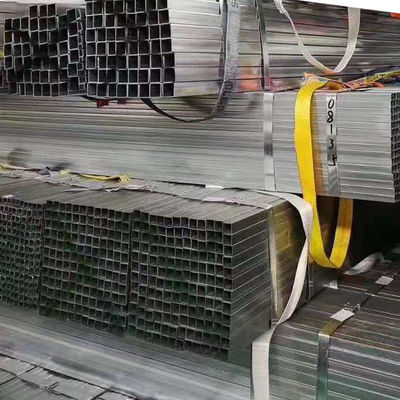 JIS証明書付き,軽く油付けされた 14 寸2x2 インチ,ガルバनाइズされた四角管,油付けまたは油付けされていない