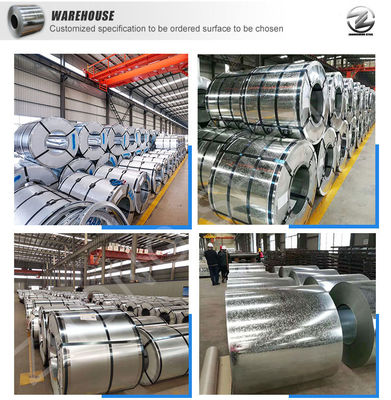 ASTM/AISI/SGCC/CGCC/TDC51DZM/TDC52DTS350GD/TS550GD/DX51D Z Q195-q345 3mm 0.35mm 冷熱で鋳造された亜鉛コーティング 鋼回線