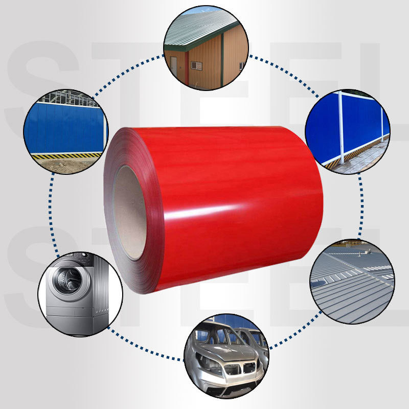 耐容度 ± 1% と ASTM/AISI/SGCC/CGCC/TDC51DZM/DX51D Z Q195-q345 の為の色塗り鋼製の電熱鋼コイル