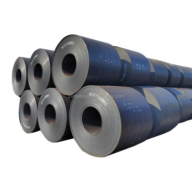 鉄鋼級 BS 標準型 熱巻き炭素鋼コイル ASTM A36 Q235 S235jr Q345B 黒面