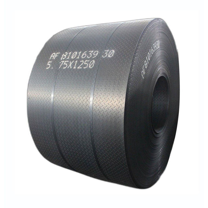 ホットロール ASTM a36 ss400 q235 2.5mm 3.5mm 床プレート加工サービスのための軽鋼チェックプレート