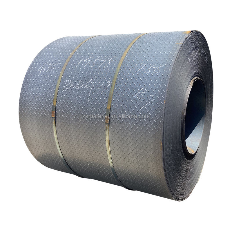 耐久性 鋼板技術 ホットロール ASTM a36 4ftx 8ft 6.75*1500 ss400 q235 床シートのための軽鋼チェックプレート