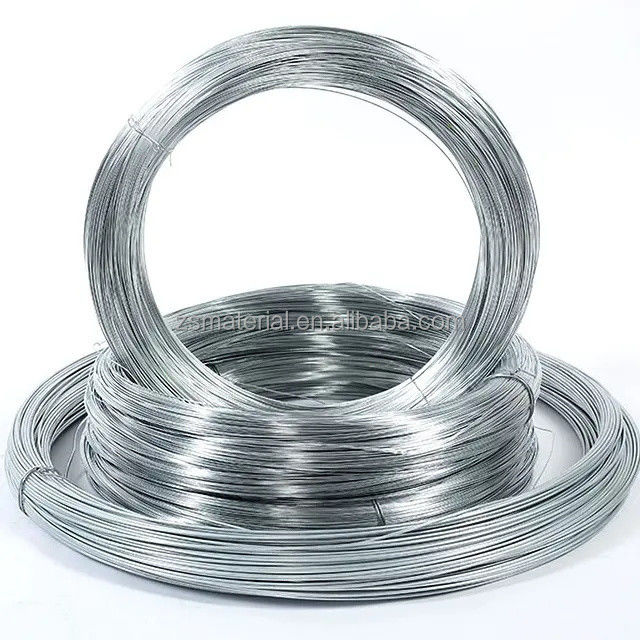 SAE1008 SAE1006 2.2mm 2.5mm 3.2mm ガルバン製鋼鉄線 ± 1% 許容度 亜鉛コーティング