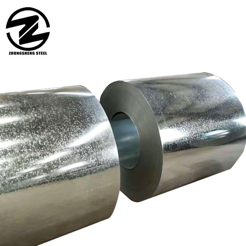 熱浸しGI電熱鋼コイル 30-275g/m2 亜鉛コーティングと保証 0.48 * 1000mm サイズ ビッグスペンジェル DX51D 80g