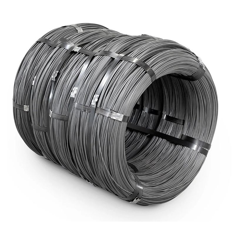 6mm 8mm 10mm 釘を作るための炭素鋼線 ホットディップ/電熱加熱 SAE1006 SAE1008 SAE1010 高張力強度
